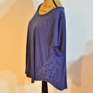 Mudd Brand Tshirt in Blue 2X